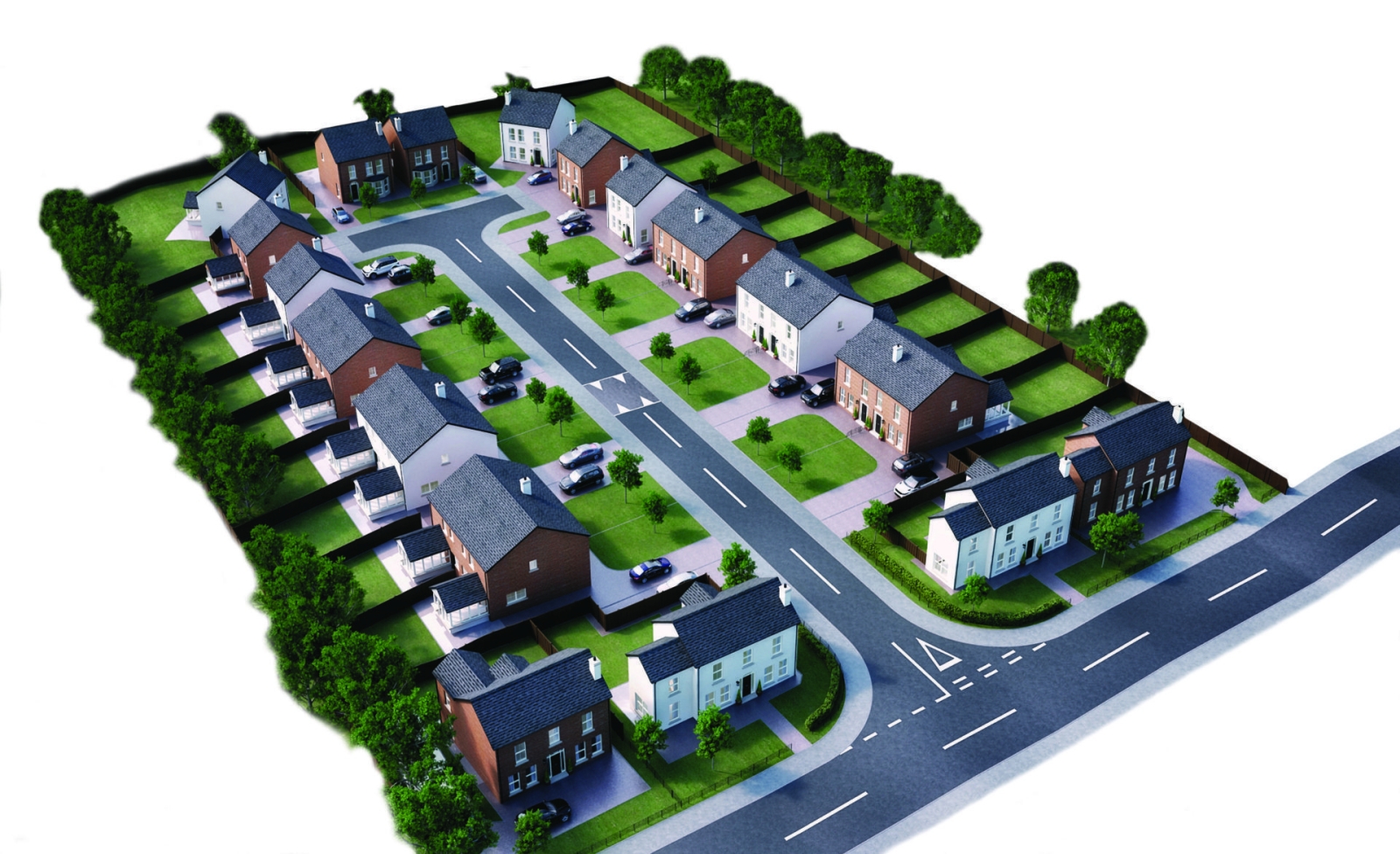 NORTH ROAD_AERIAL 002 White Background